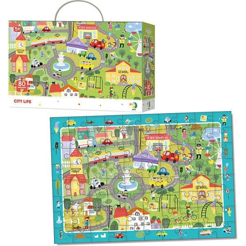 Puzzle Obserwacyjne Życie w mieście 80 el. 300135